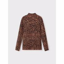 NAME IT Leopard Modal Bluse Rossa Burro